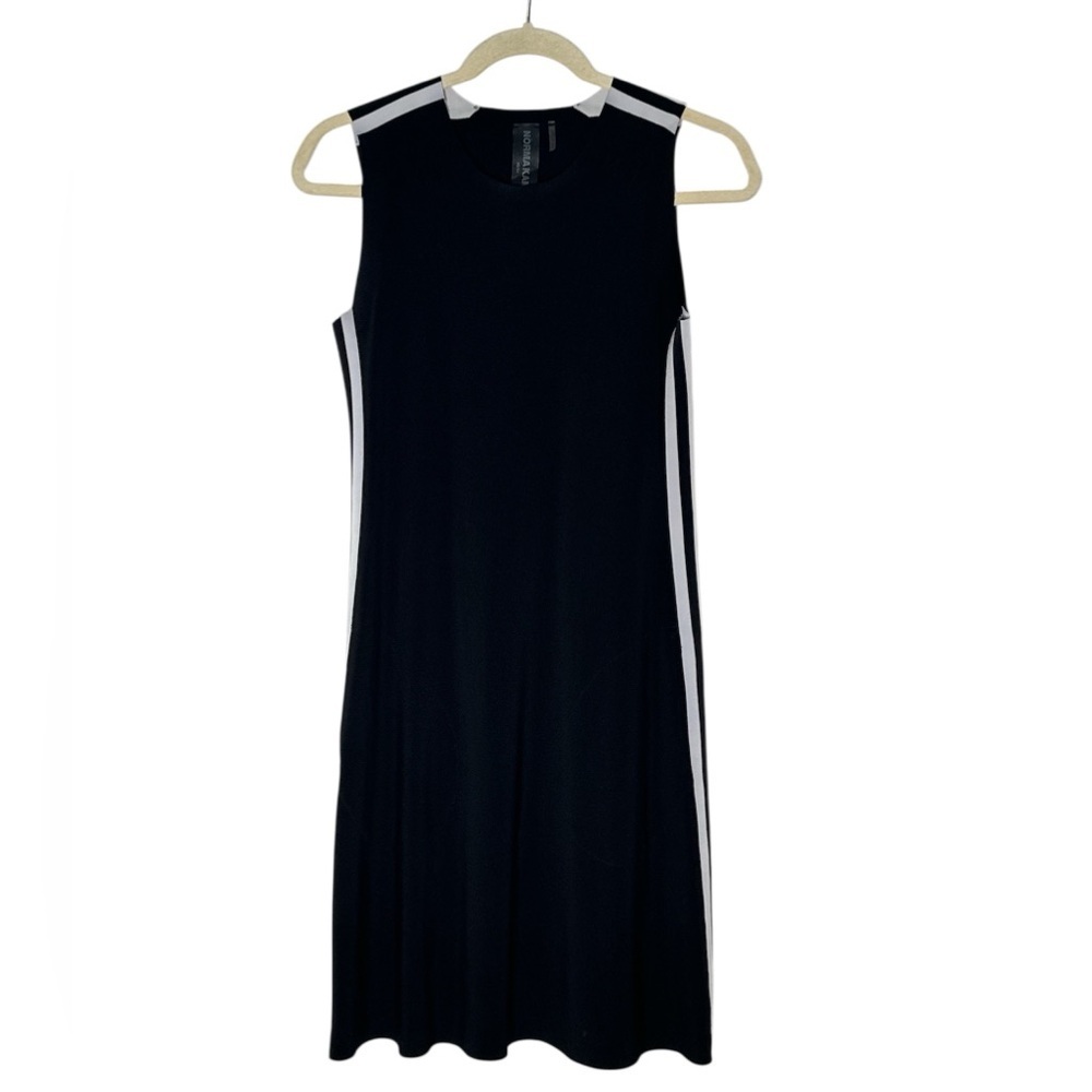 Norma Kamali Side Stripe Sleeveless Swing Dress XS - Picture 4 of 6